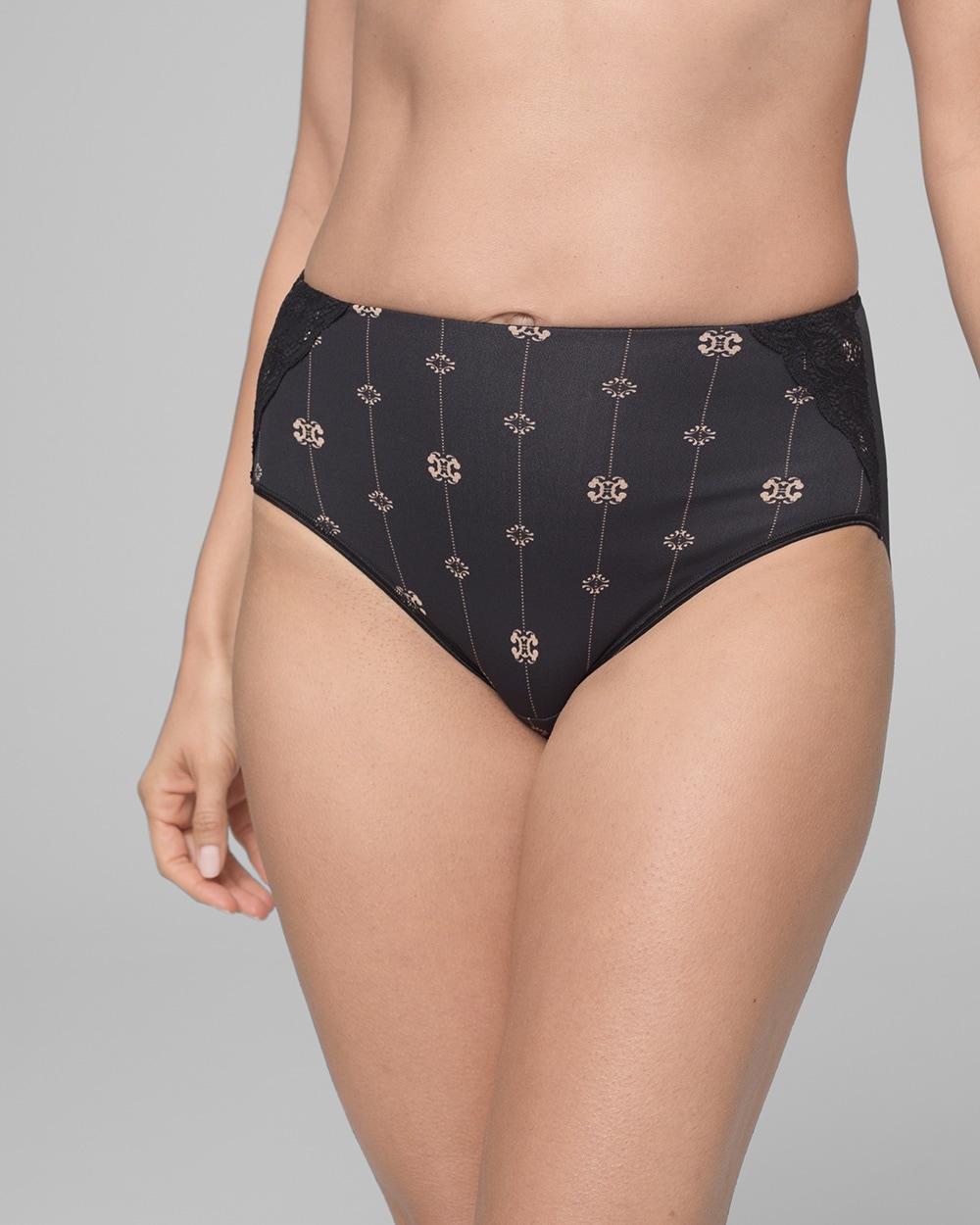 Vanishing Tummy with Lace Modern Brief