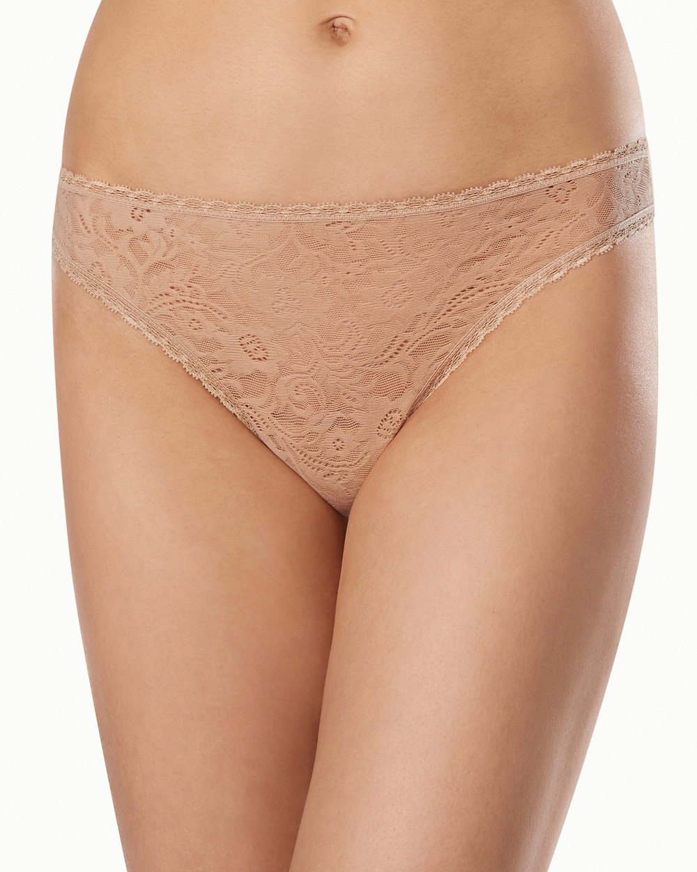 Enticing Allover Lace Thong