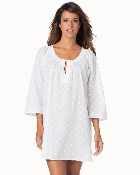 Luxe Spa Cotton Long Sleeve Sleepshirt