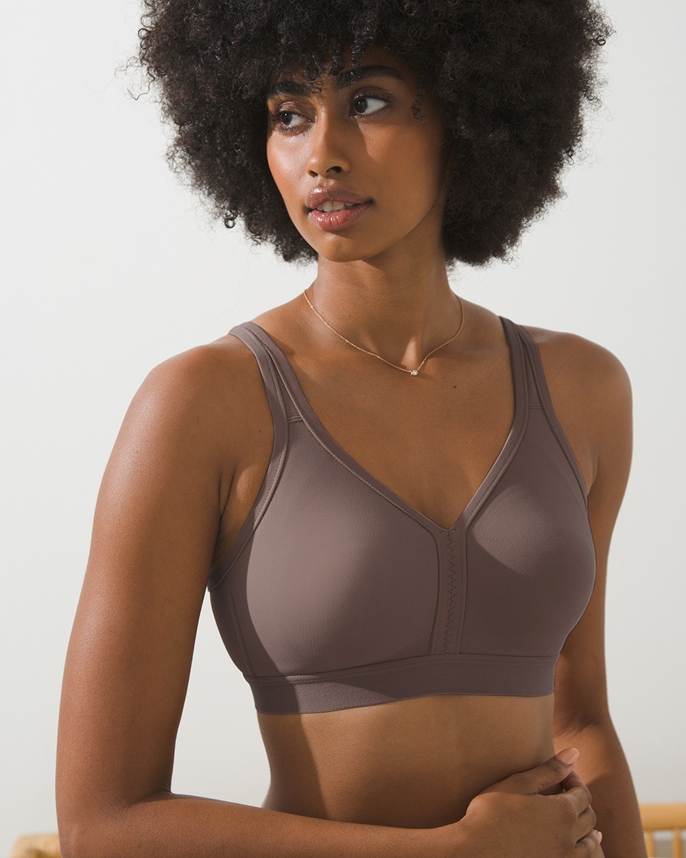 Embraceable Full Coverage Wireless Unlined Bra - Soma