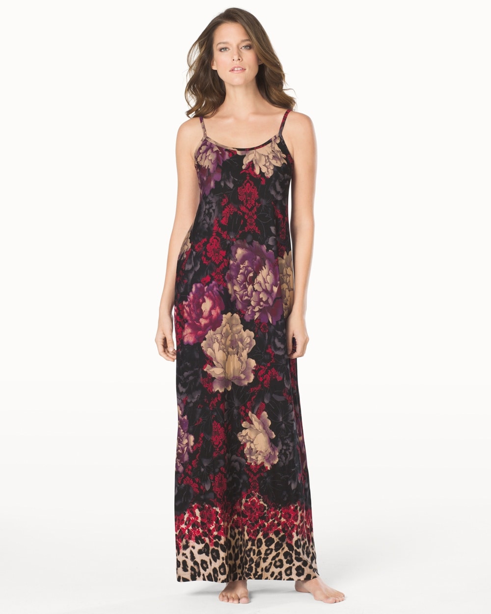 Cool Nights A-Line Nightgown Majestic Ruby