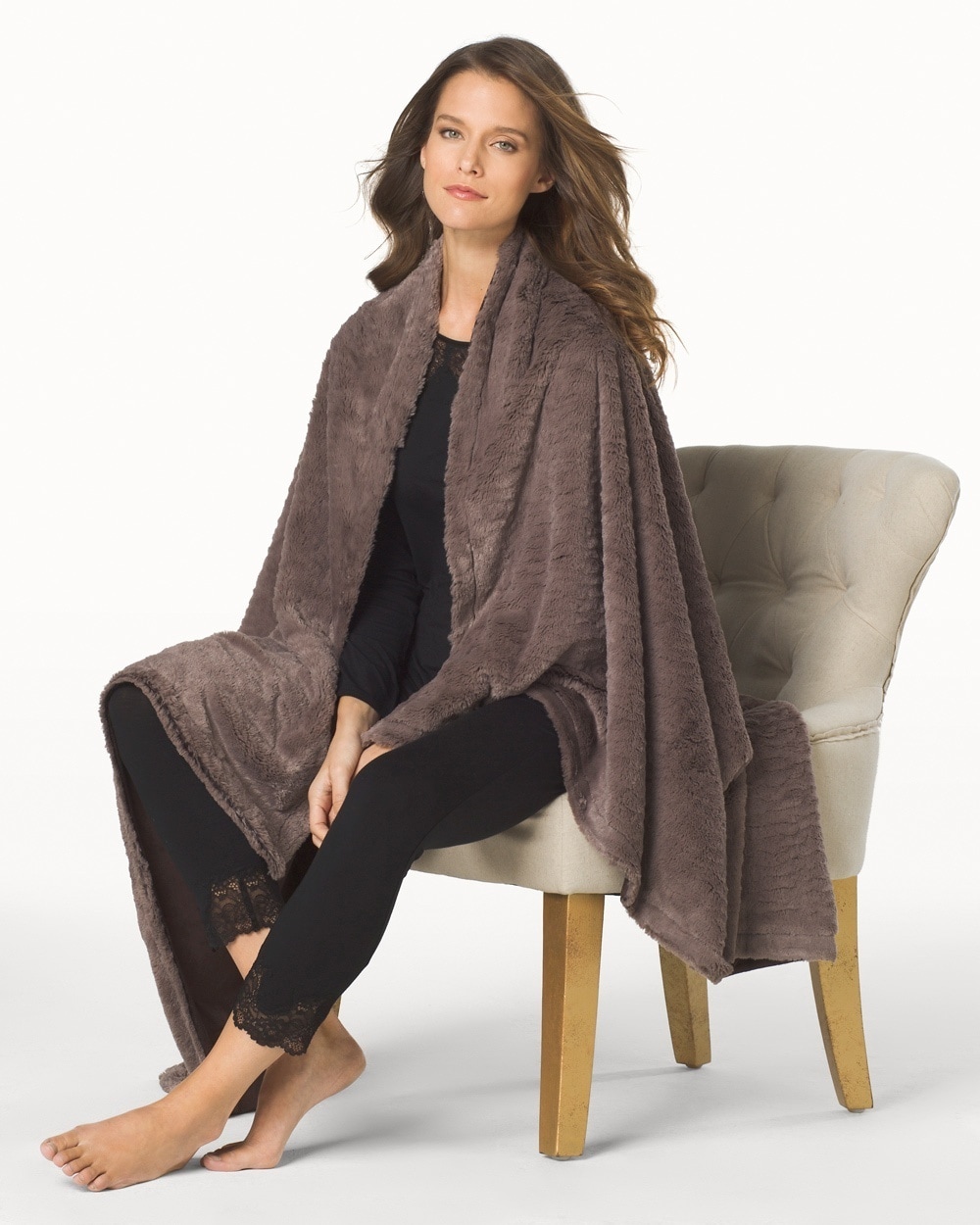 Embraceable Luxe Marble Throw Blanket