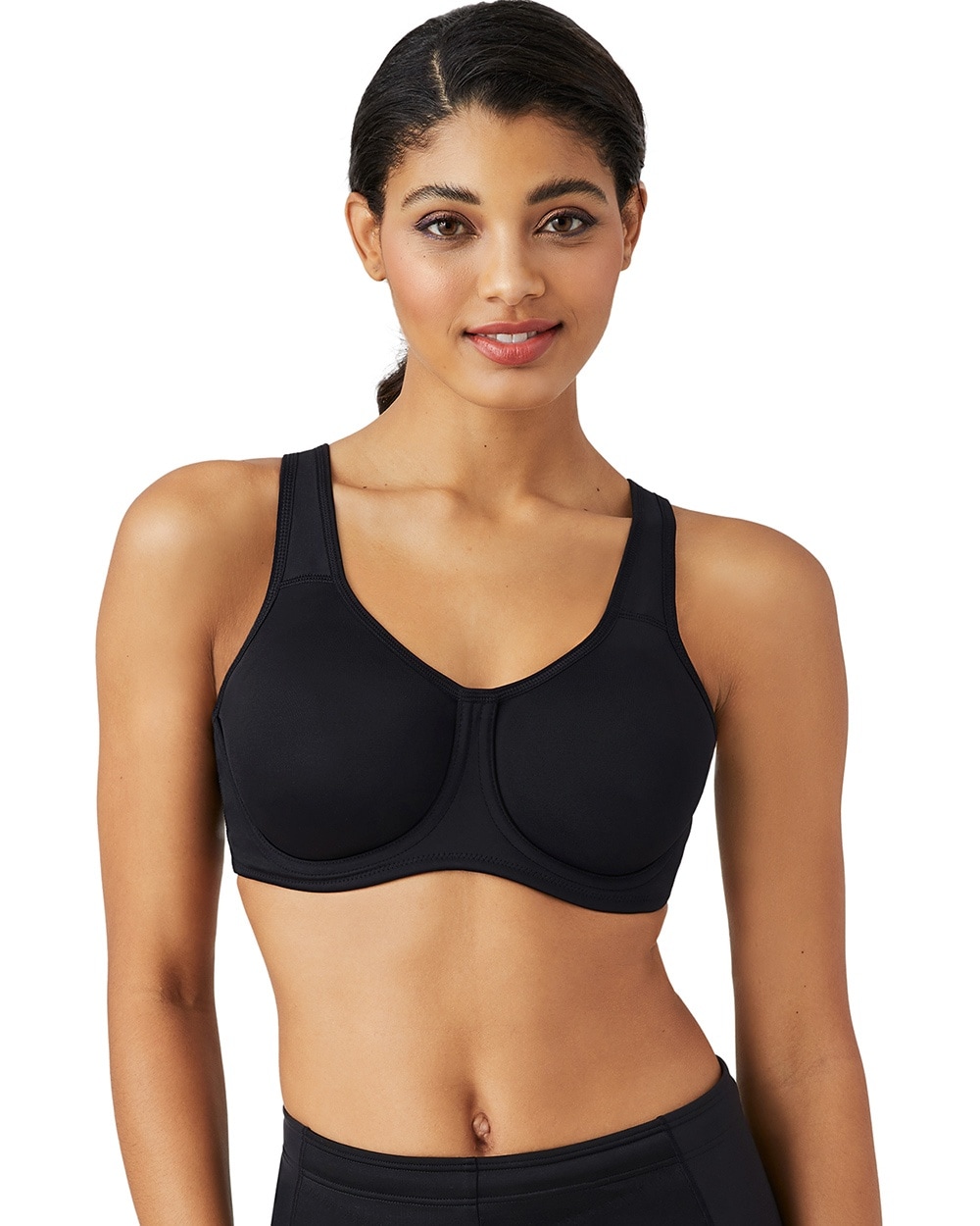 Soma Wacoal Underwire High Impact Sport Bra In Black