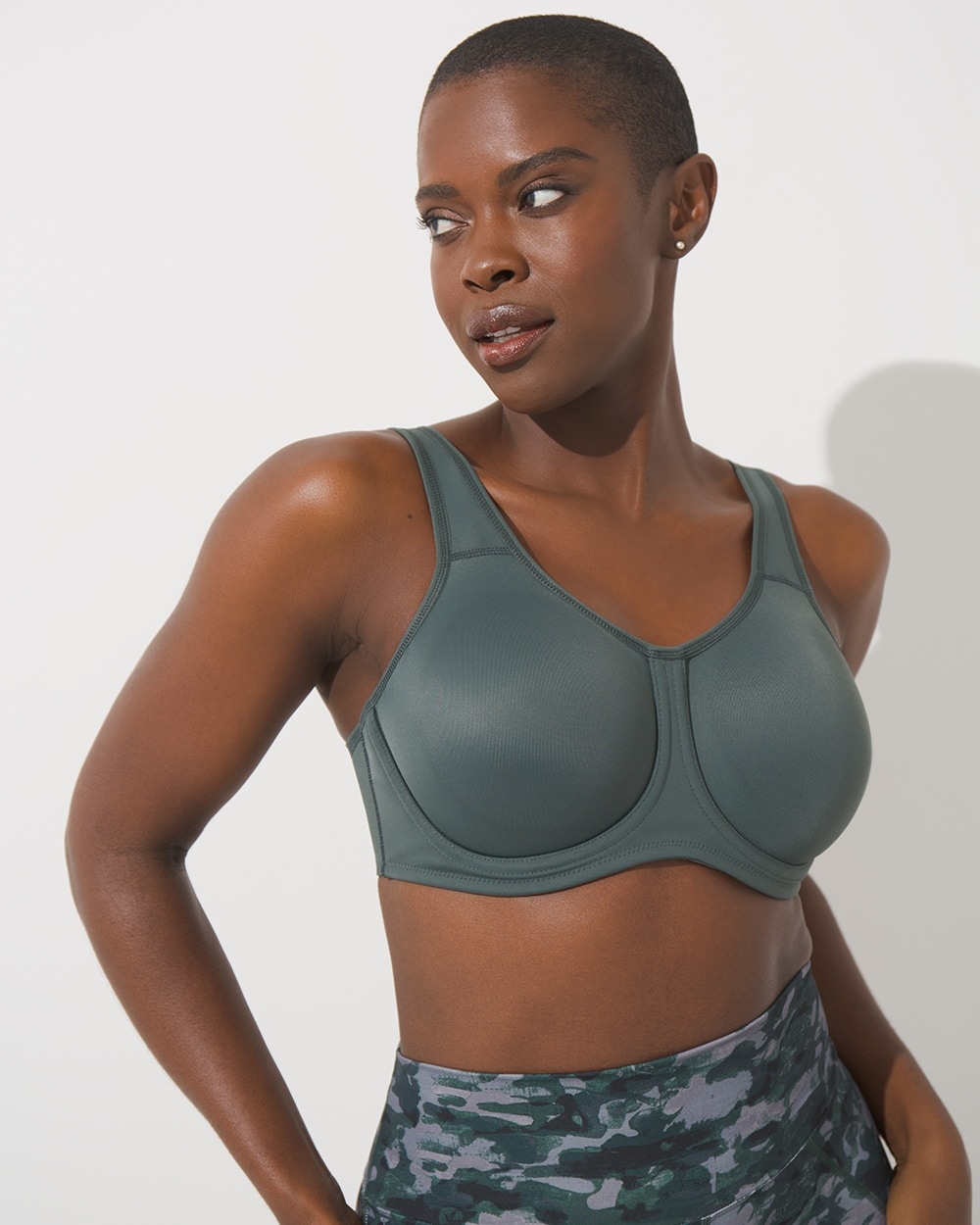 Wacoal Underwire High Impact Sport Bra In Green