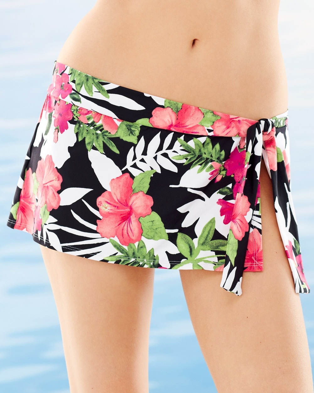 Tommy Bahama Victoria Blooms Skirted Hipster Swim Bottom
