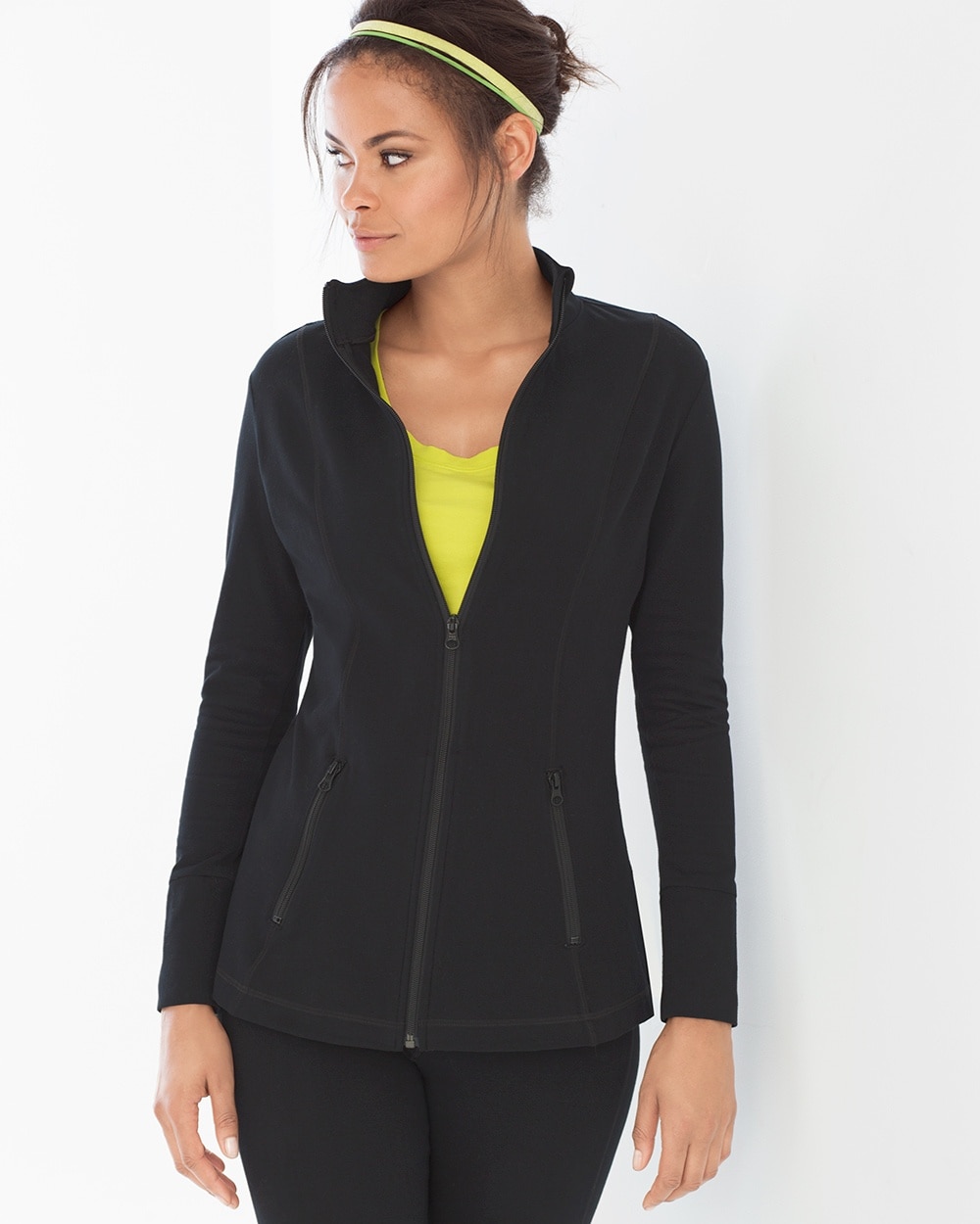 Soma Sport Cotton Blend Yoga Jacket