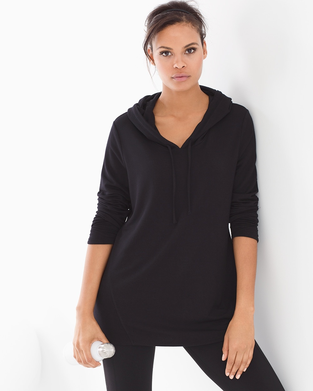 Divine Terry Shirred Sleeve Pullover