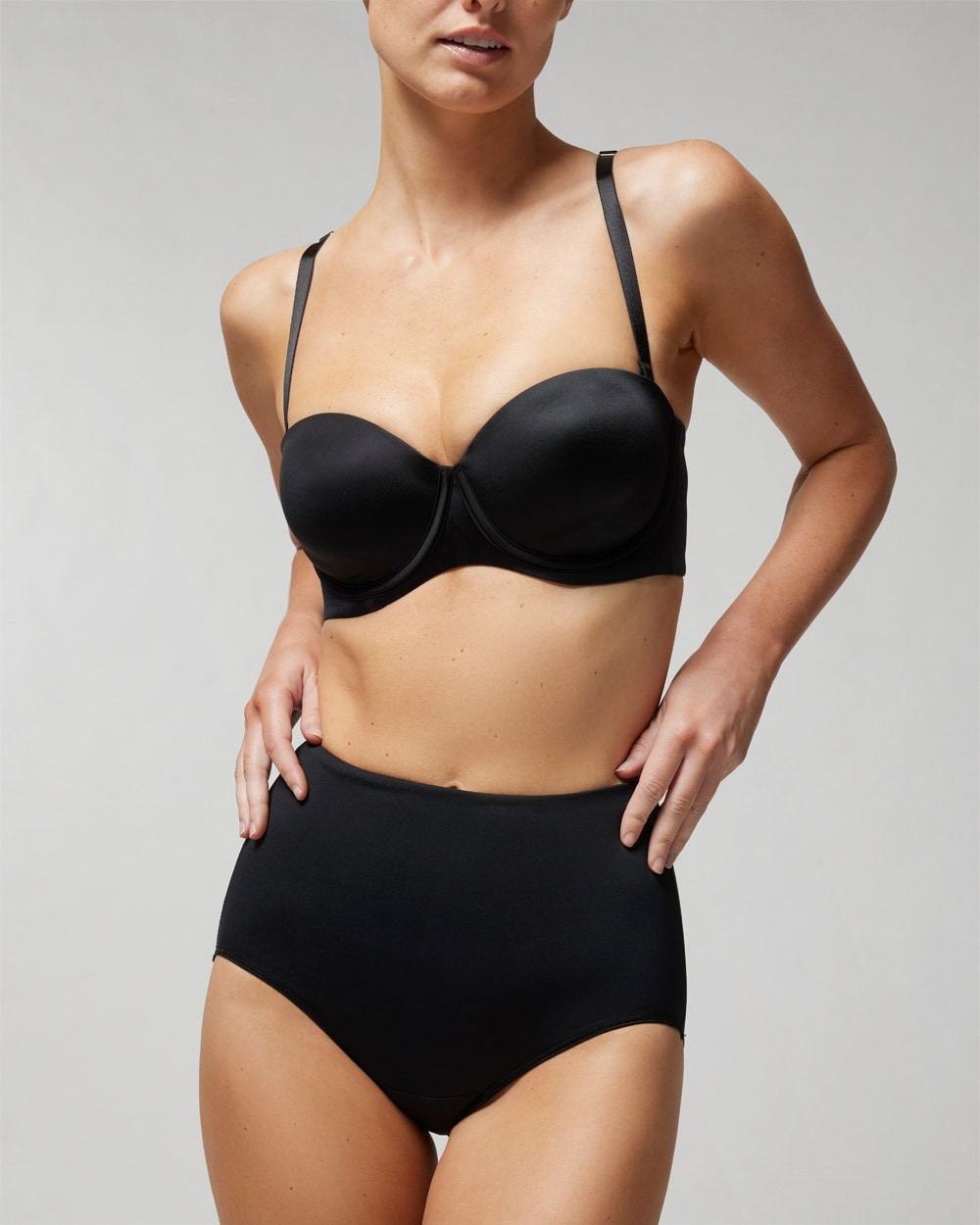 Soma Vanishing Tummy Retro Shaping Brief Underwear In Black