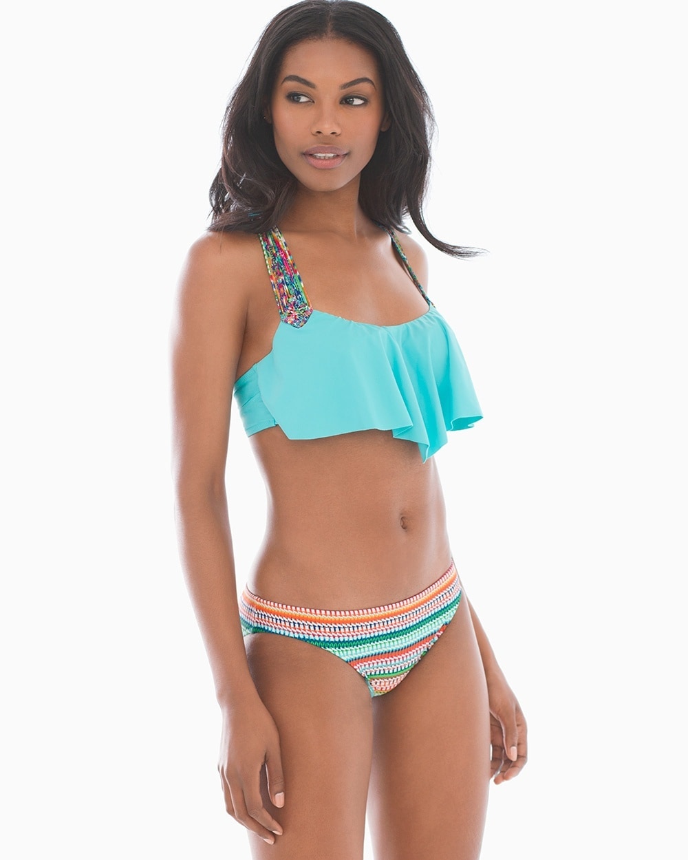 Profile Blush by Gottex Underwire Flutter Swim Bikini Top