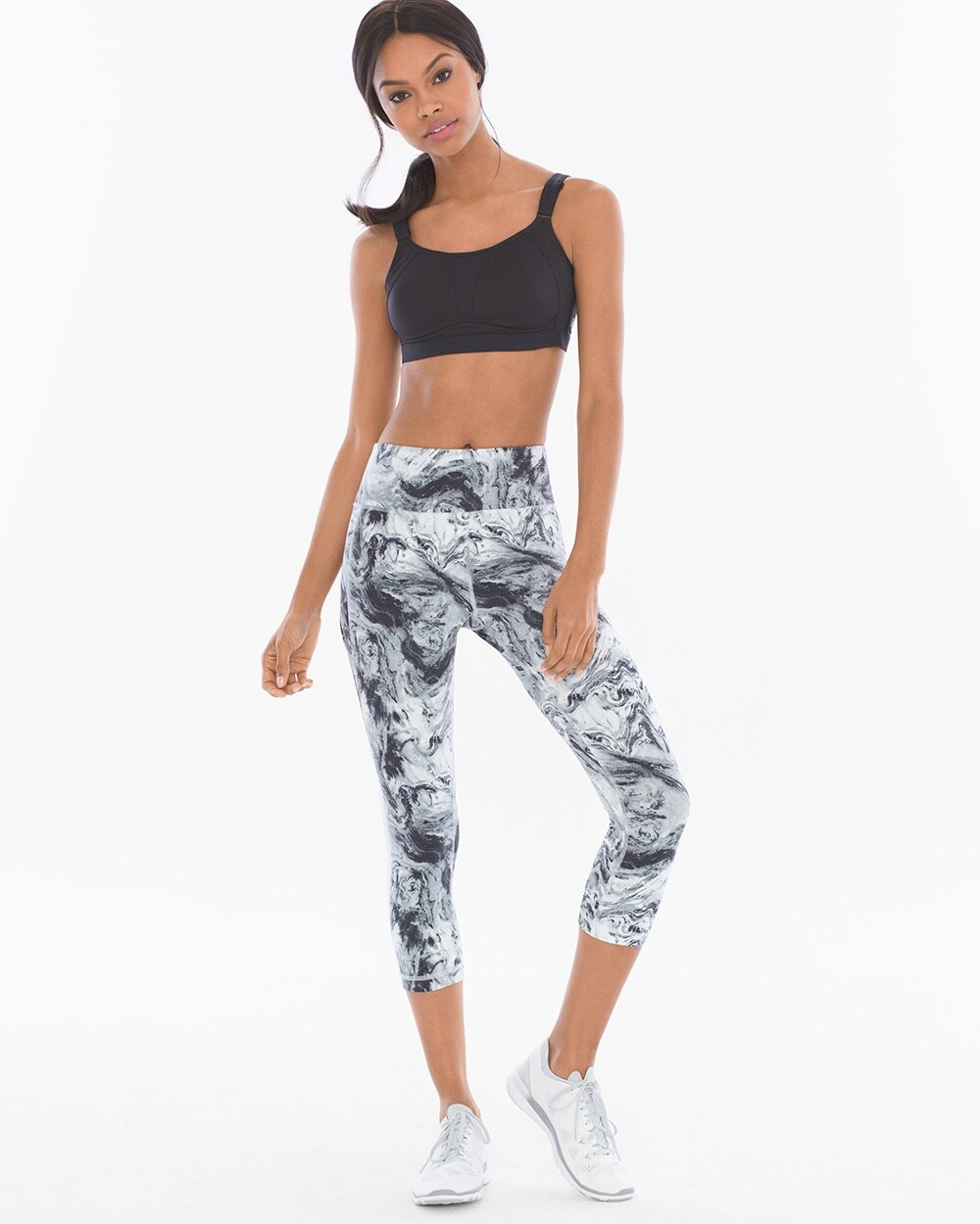 Soma Sport Fine Mesh Crop Leggings - Soma