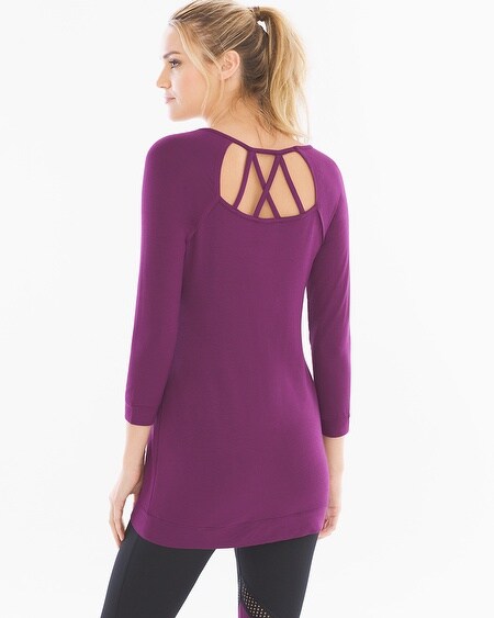 reebok french terry tunic