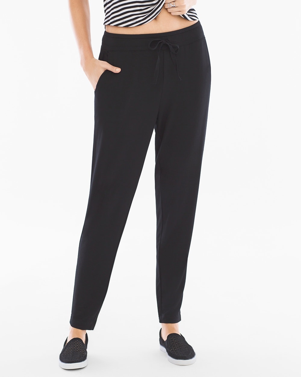 French Terry Ankle Pants