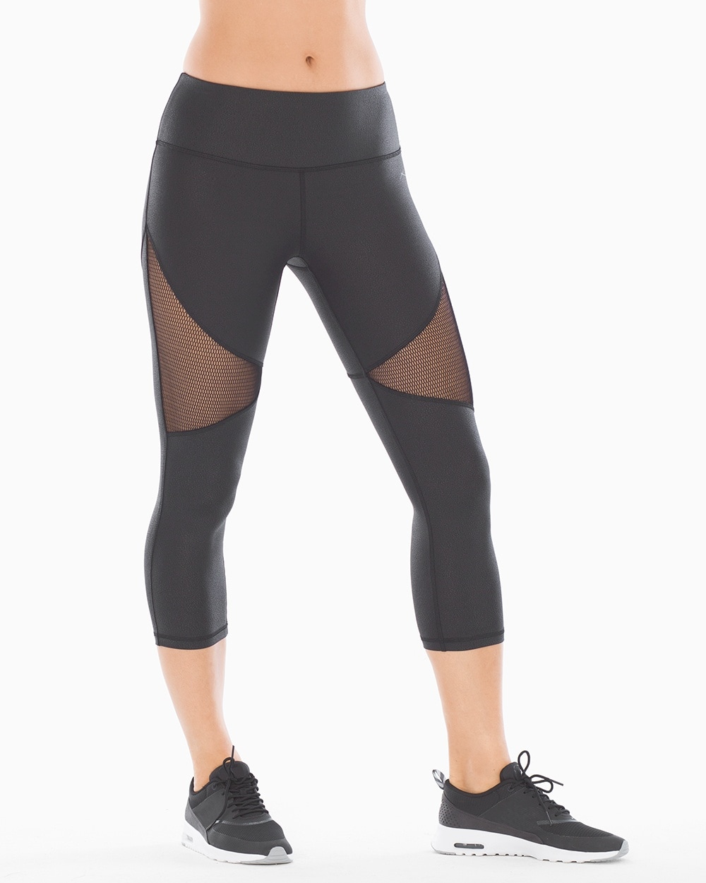 X by Gottex Mesh Insert Capri Sport Leggings