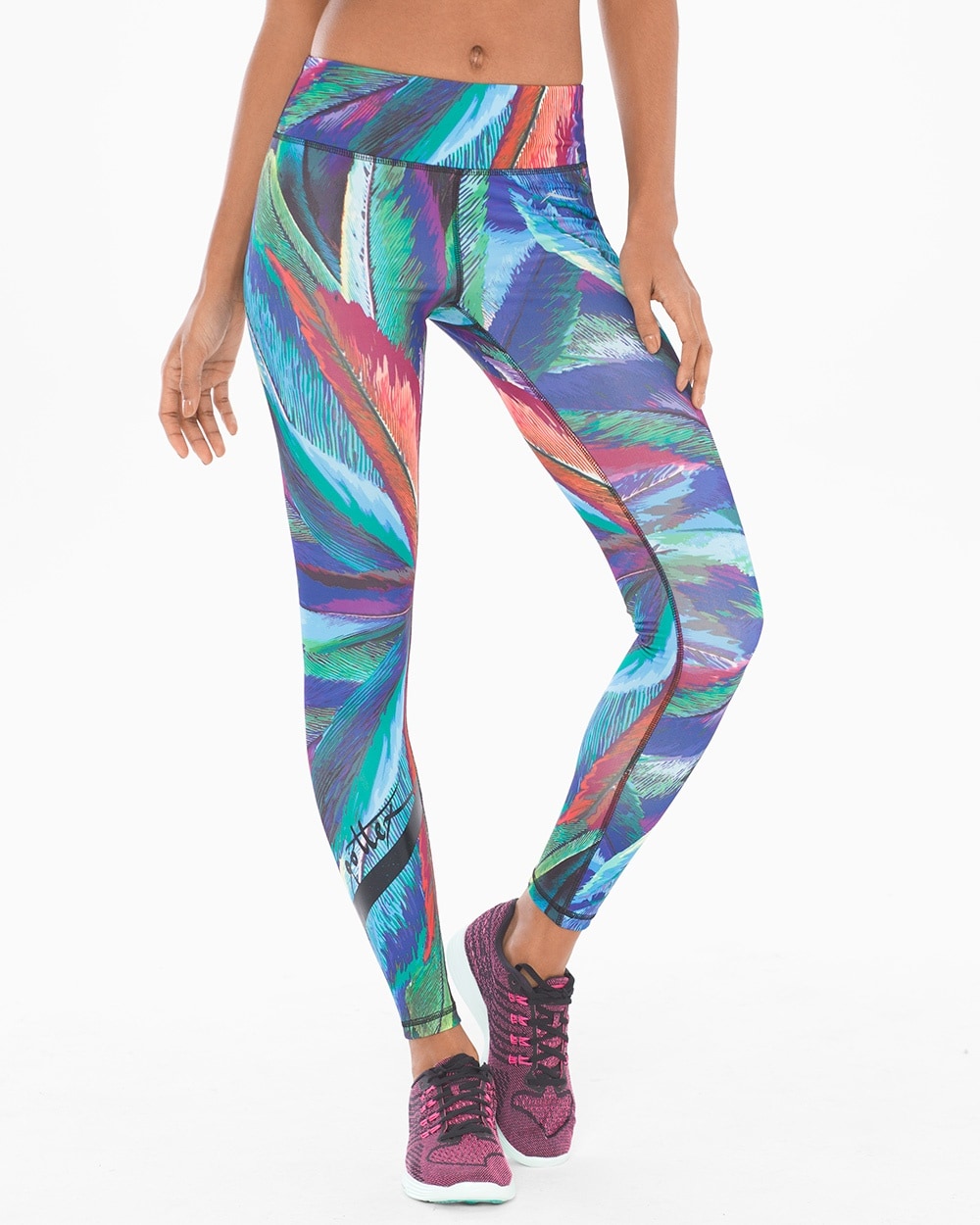 X by Gottex Printed Sports Leggings