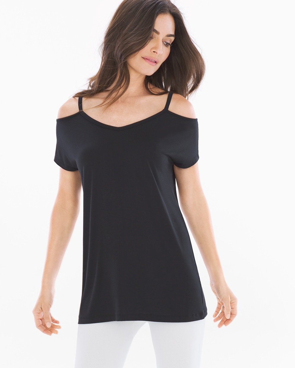 Exposed Shoulder Tee - Soma