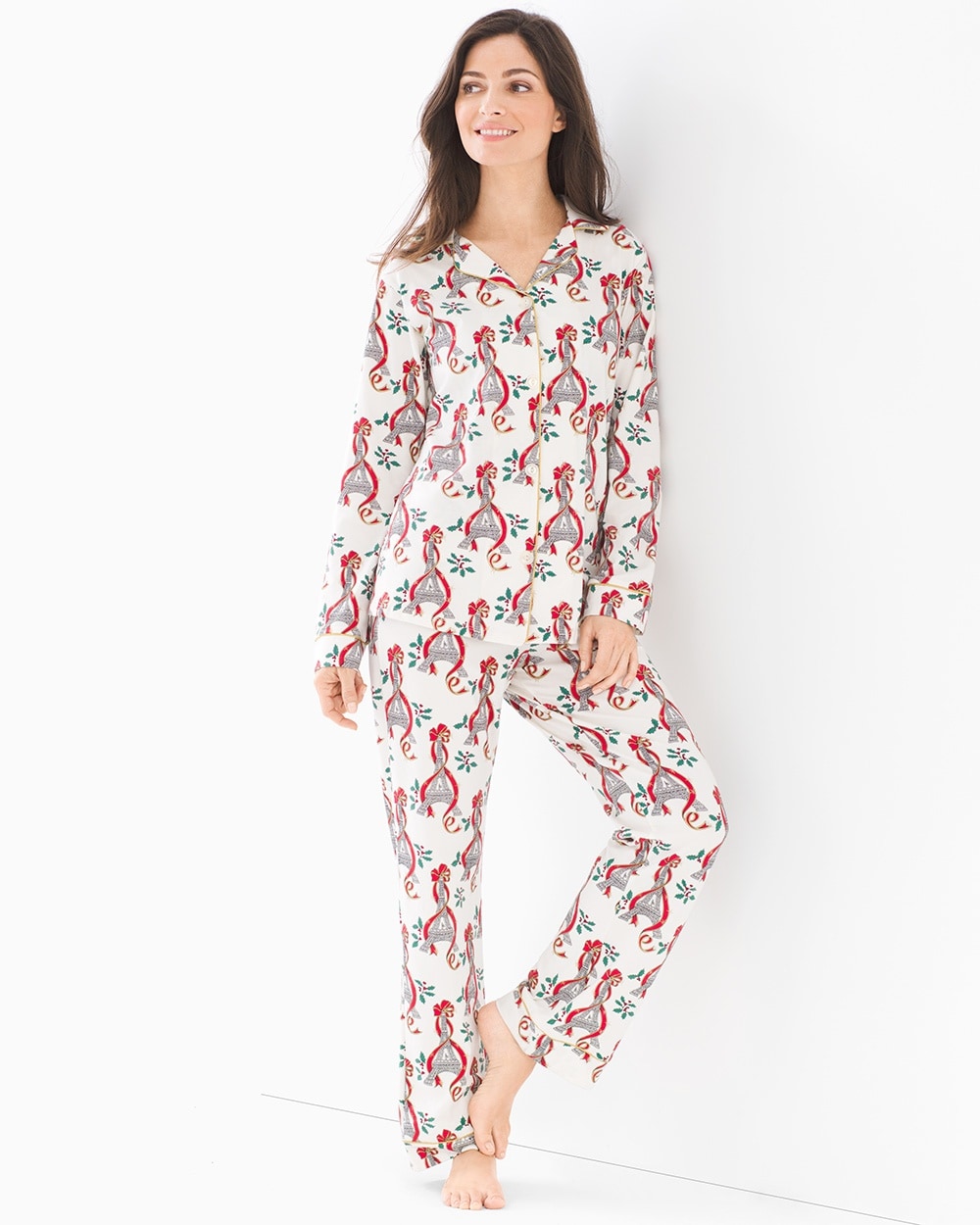 BedHead Knit Cotton-Blend Pajama Set
