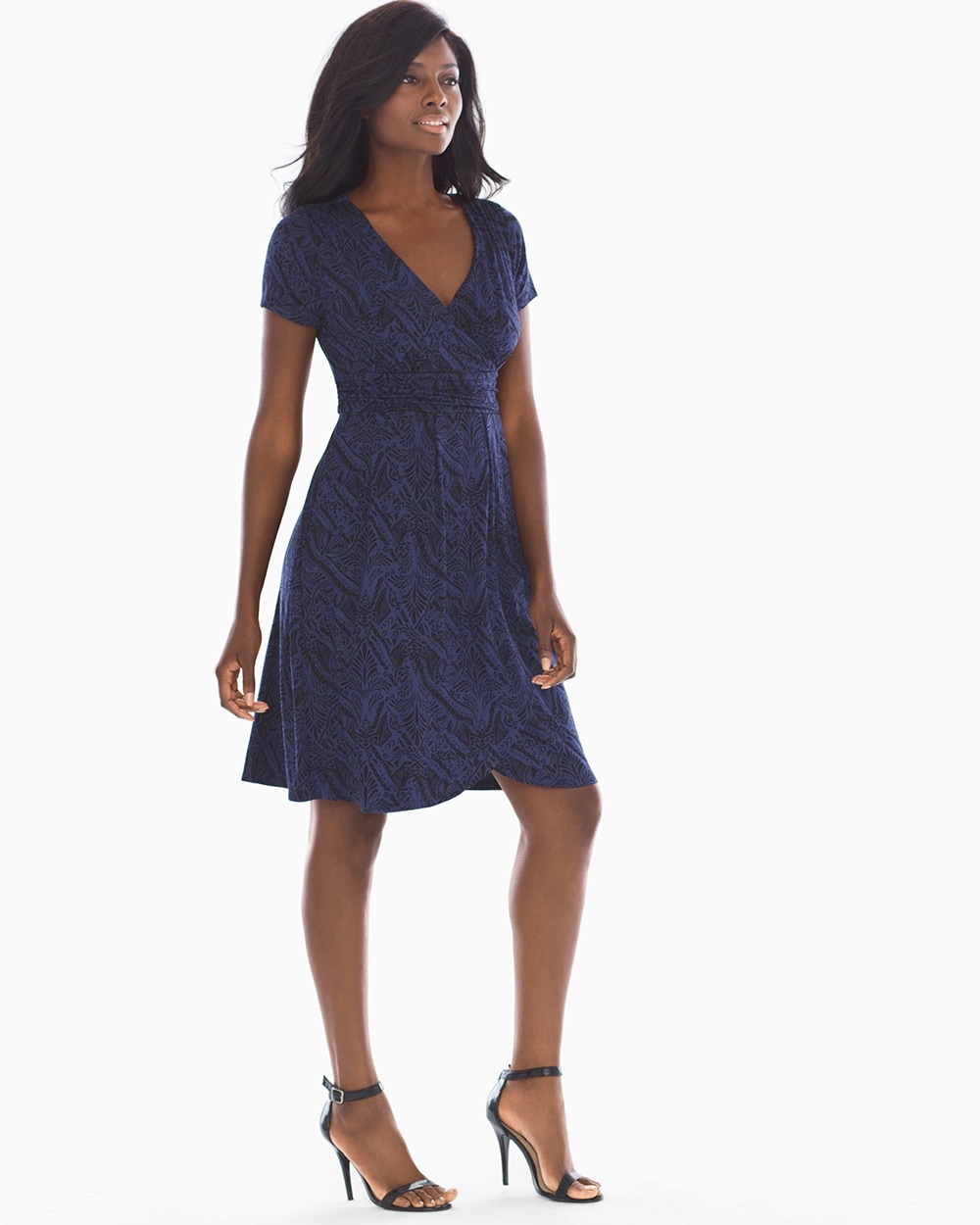 Tulip Hem Dress Decadence Navy