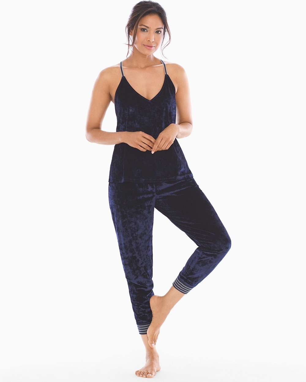 City Lights Velvet Jogger Pajama Pants - Soma