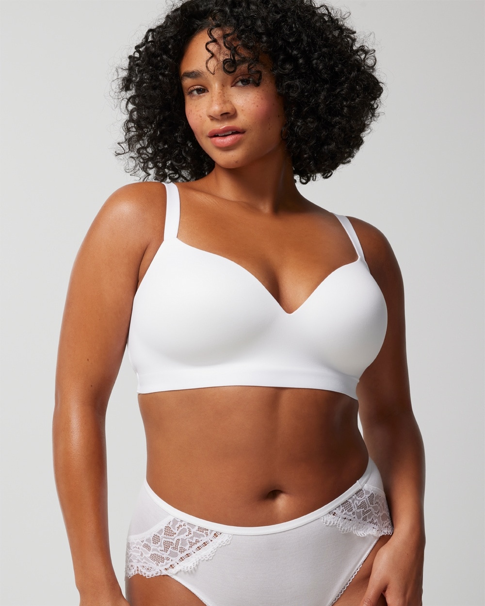 Enbliss Wireless Bra In White