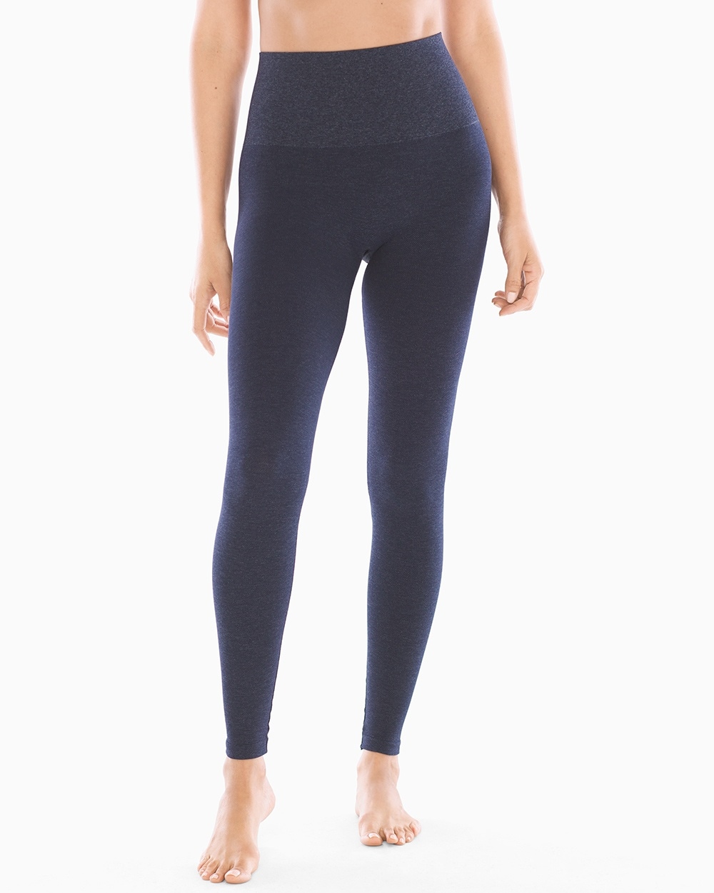 Slimming Denim Leggings Navy