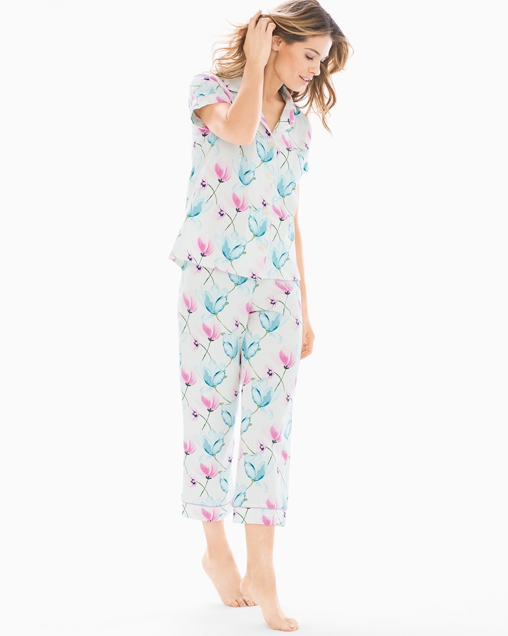 Bedhead Cotton Classic Pajama Set Poppy Fields