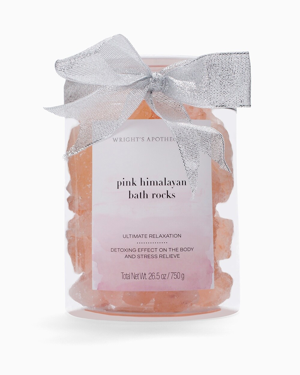 Wright's Apothecary Pink Himalyan Bath Rocks