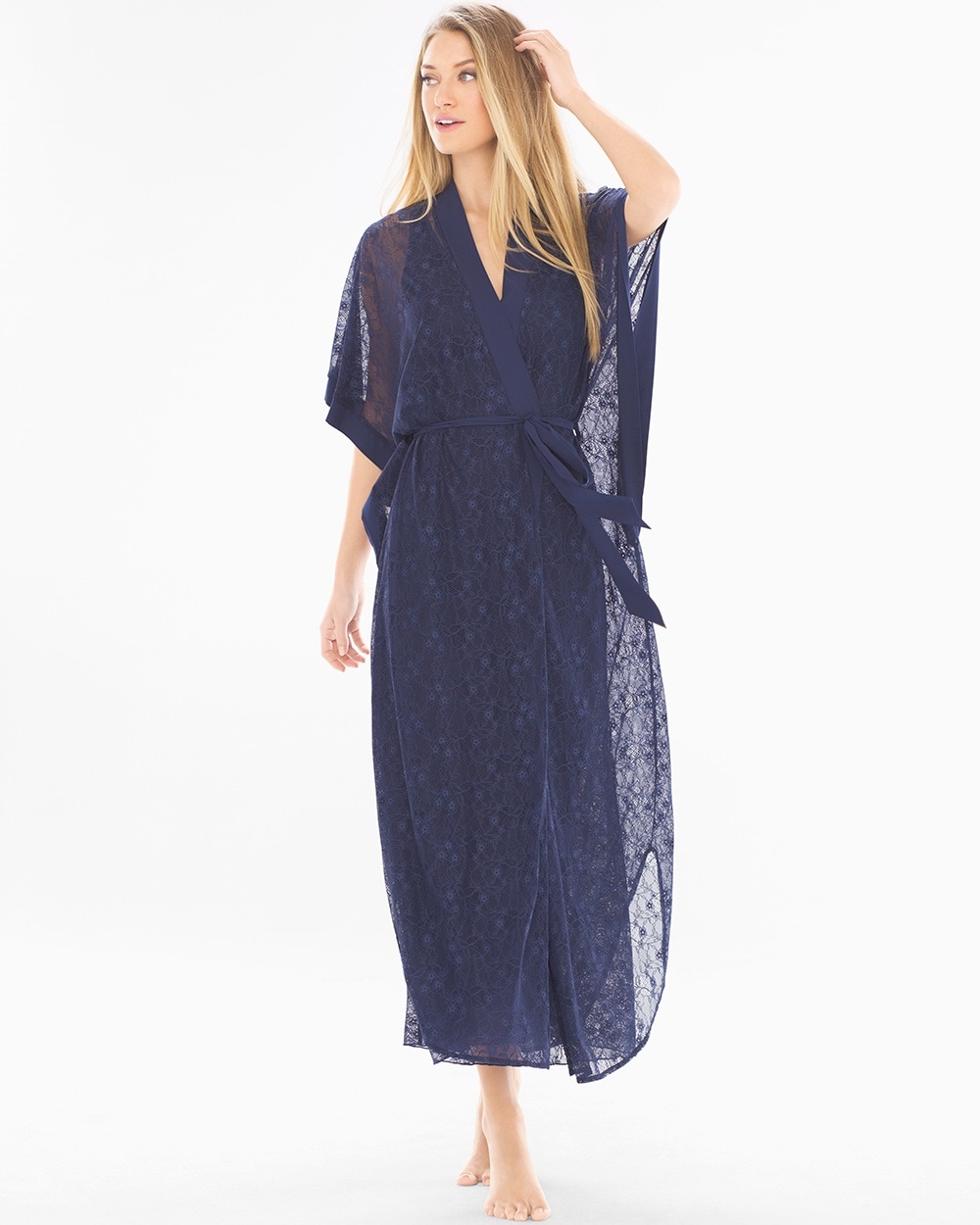 Long Lace Robe