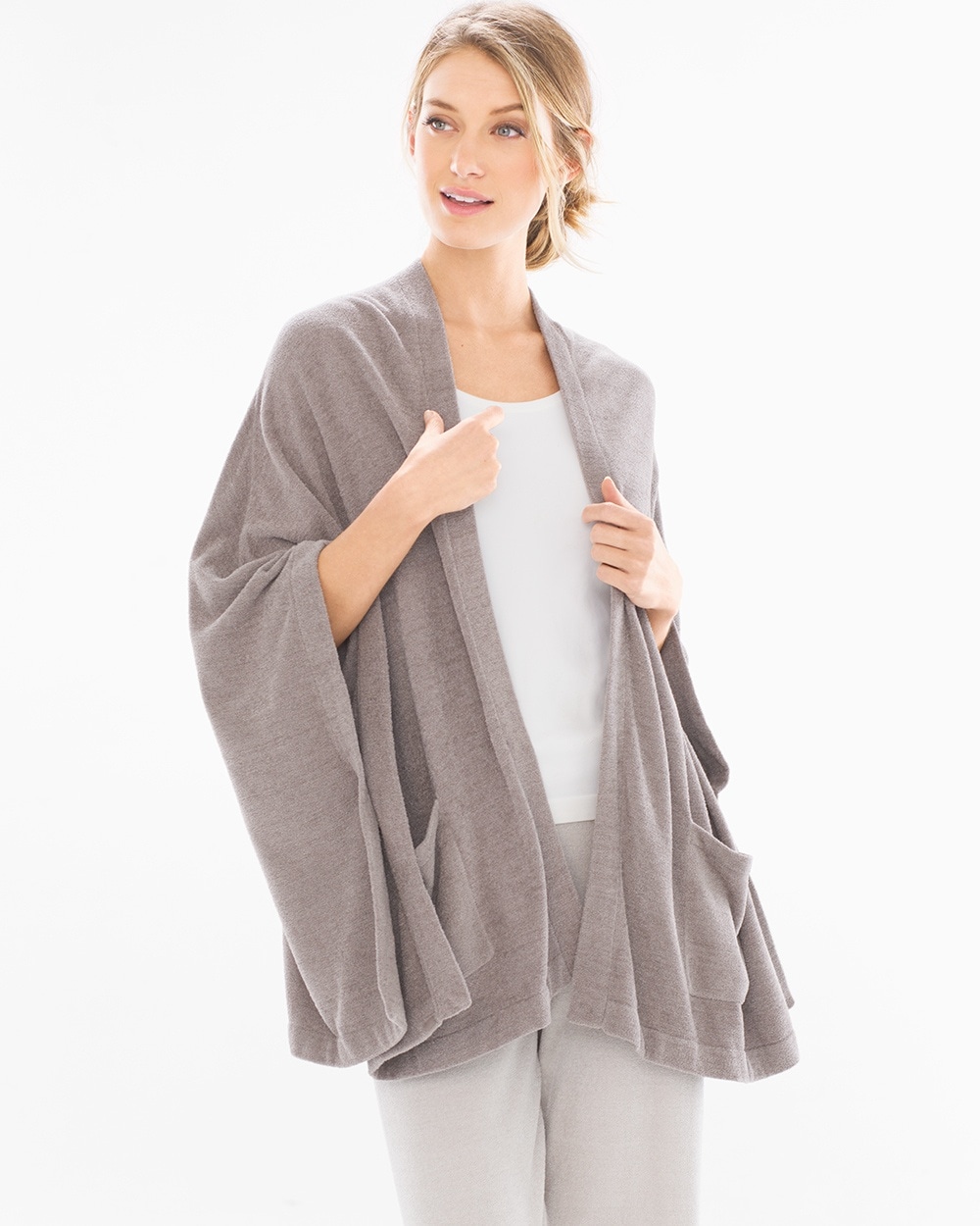 Barefoot Dreams Cozychic Kimono Wrap