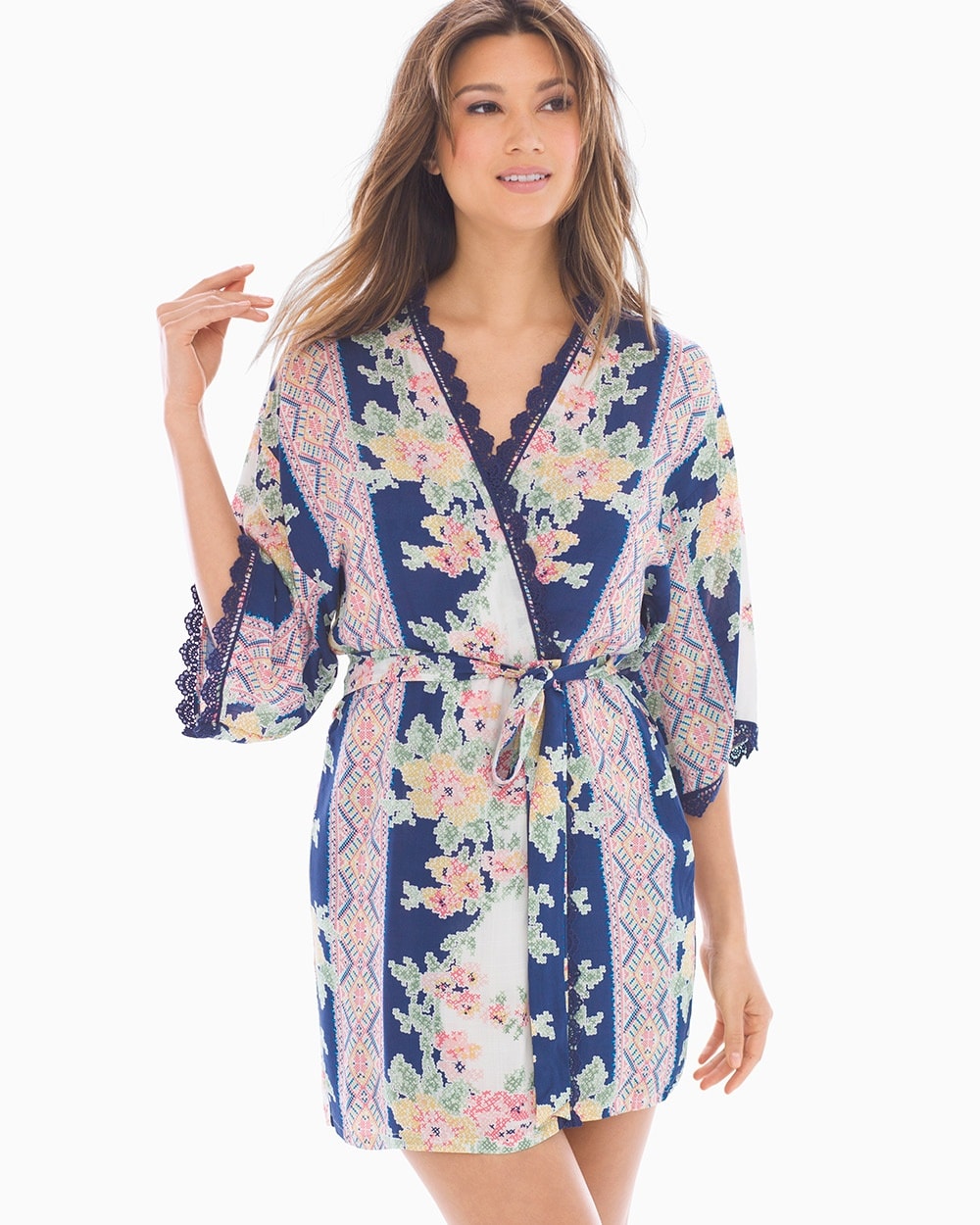 In Bloom Country Fair Wrap Robe