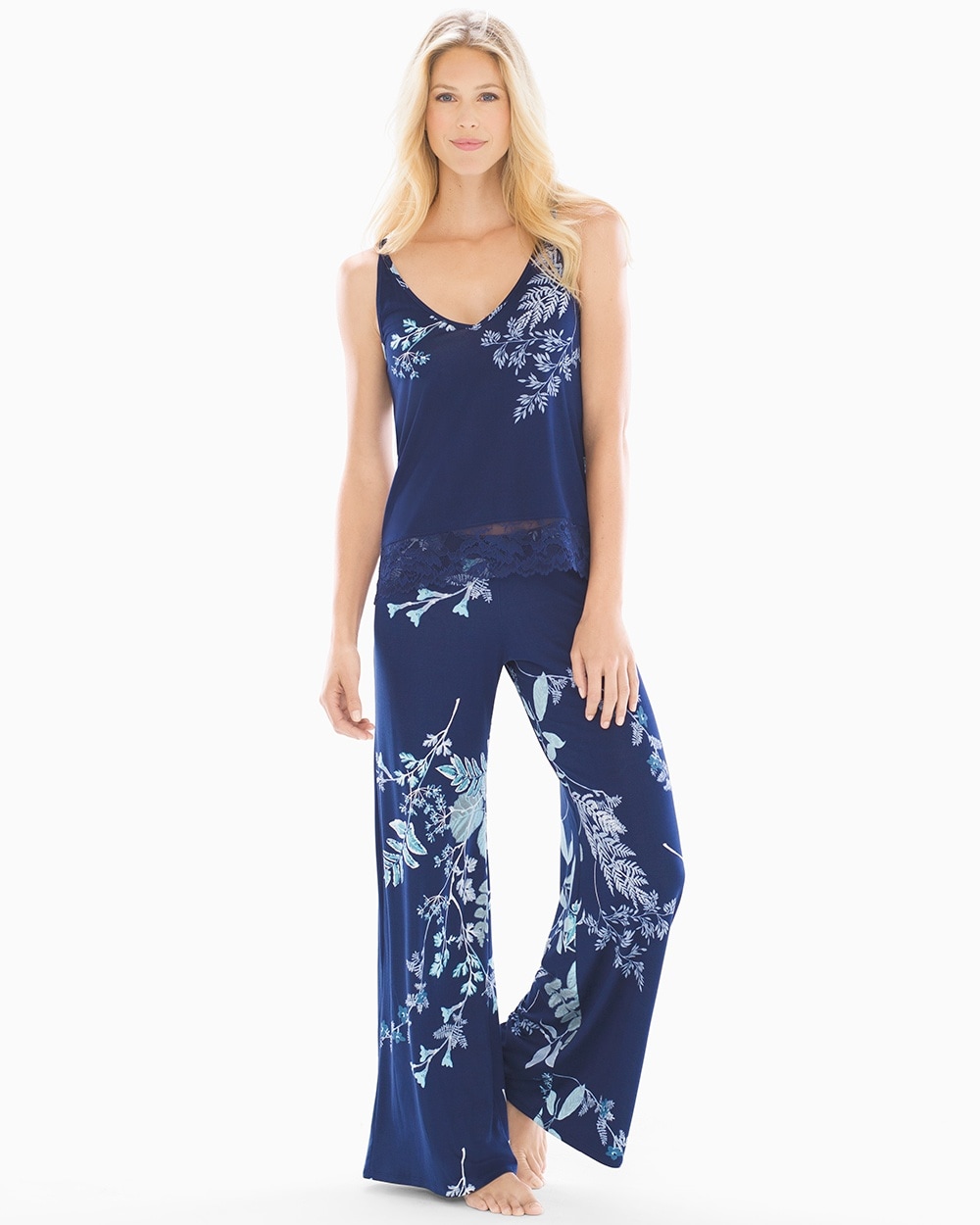 In Bloom Forest Cami and Pants Pajama Set