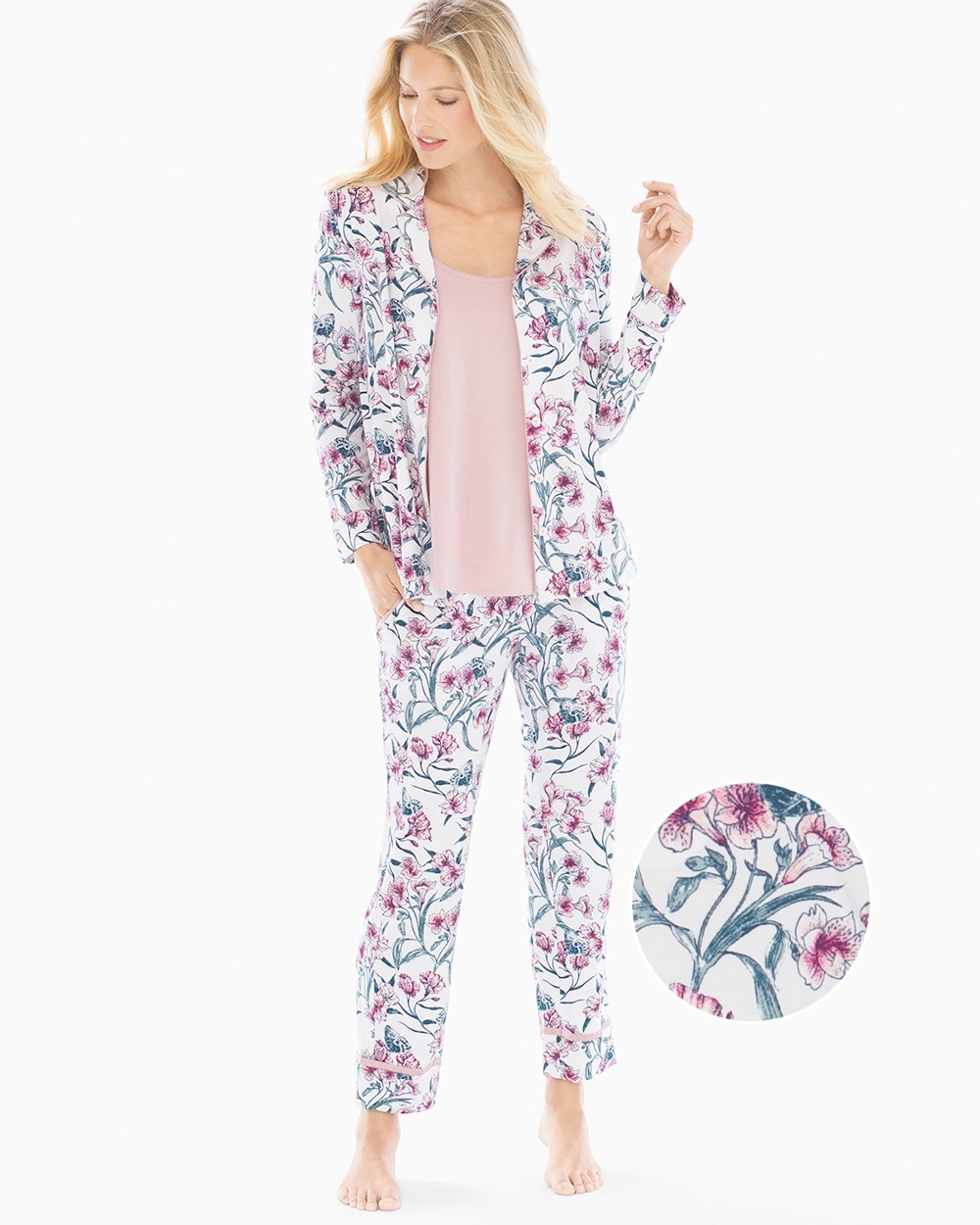 Women's Sonoma Goods For Life® Pajamas: Sleep Top, Pants & Socks 3-Piece PJ  Set