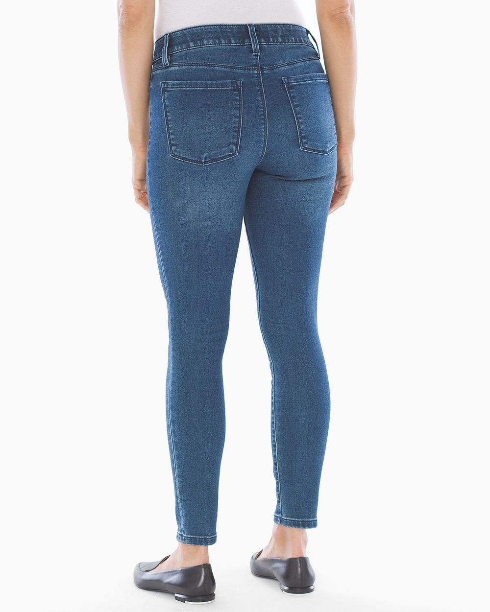 Style Essentials Soma 5 Jeans - Pocket Slimming Indigo RG