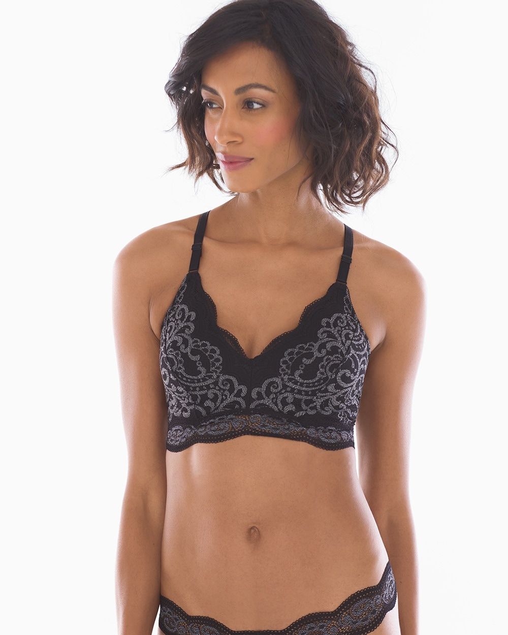 Soma Bralette Heather Lace