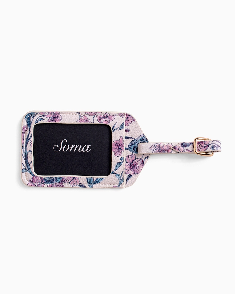 Luggage Tag-Virtue Floral Ivory