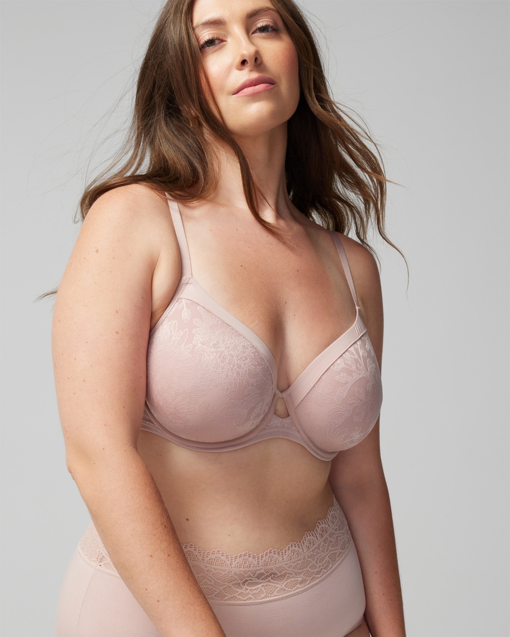 Soma Lightest Lift Perfect Coverage Bra In Light Pink Nude | ModeSens