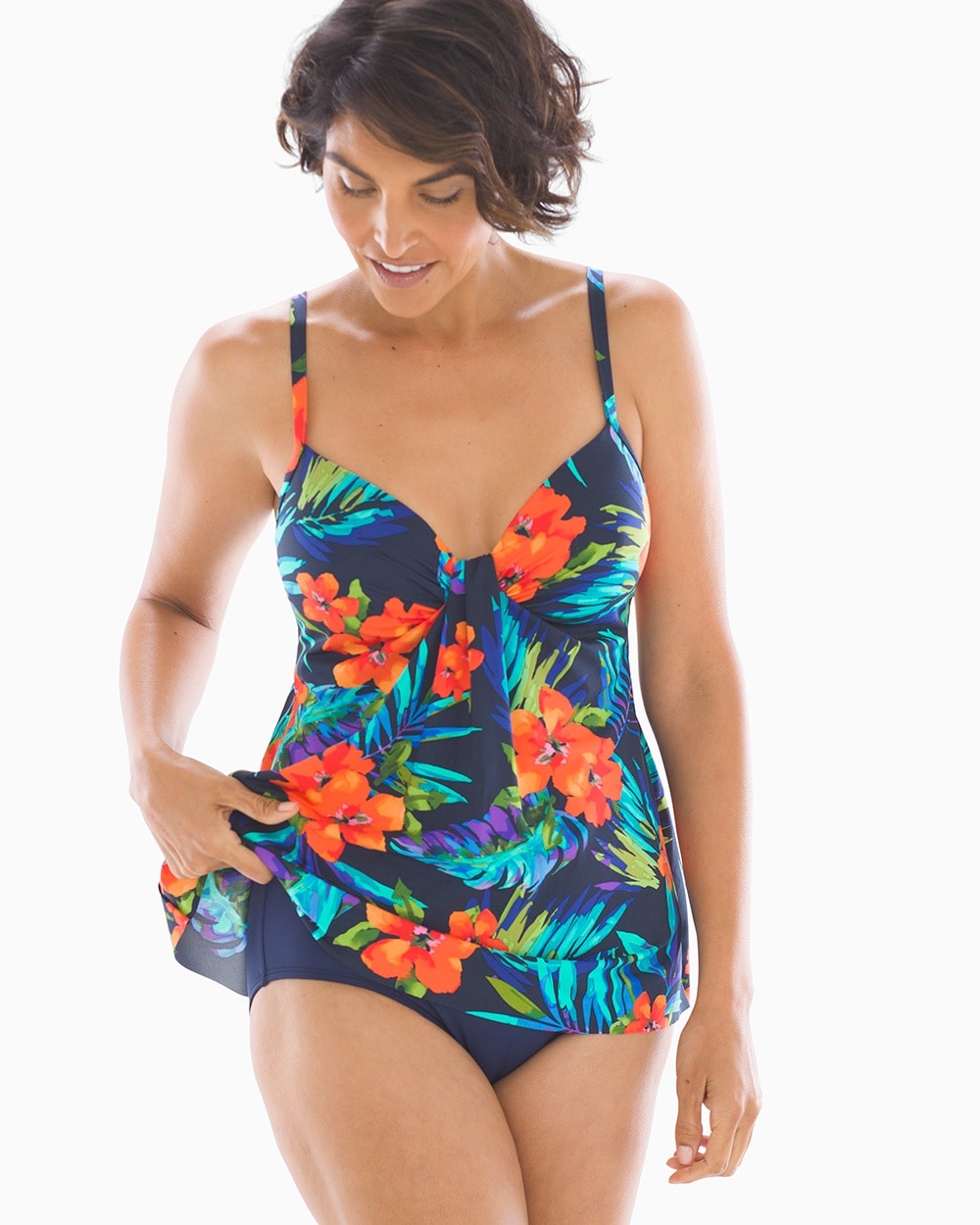 Miraclesuit Samoan Sunset Marina Tankini Swim Top