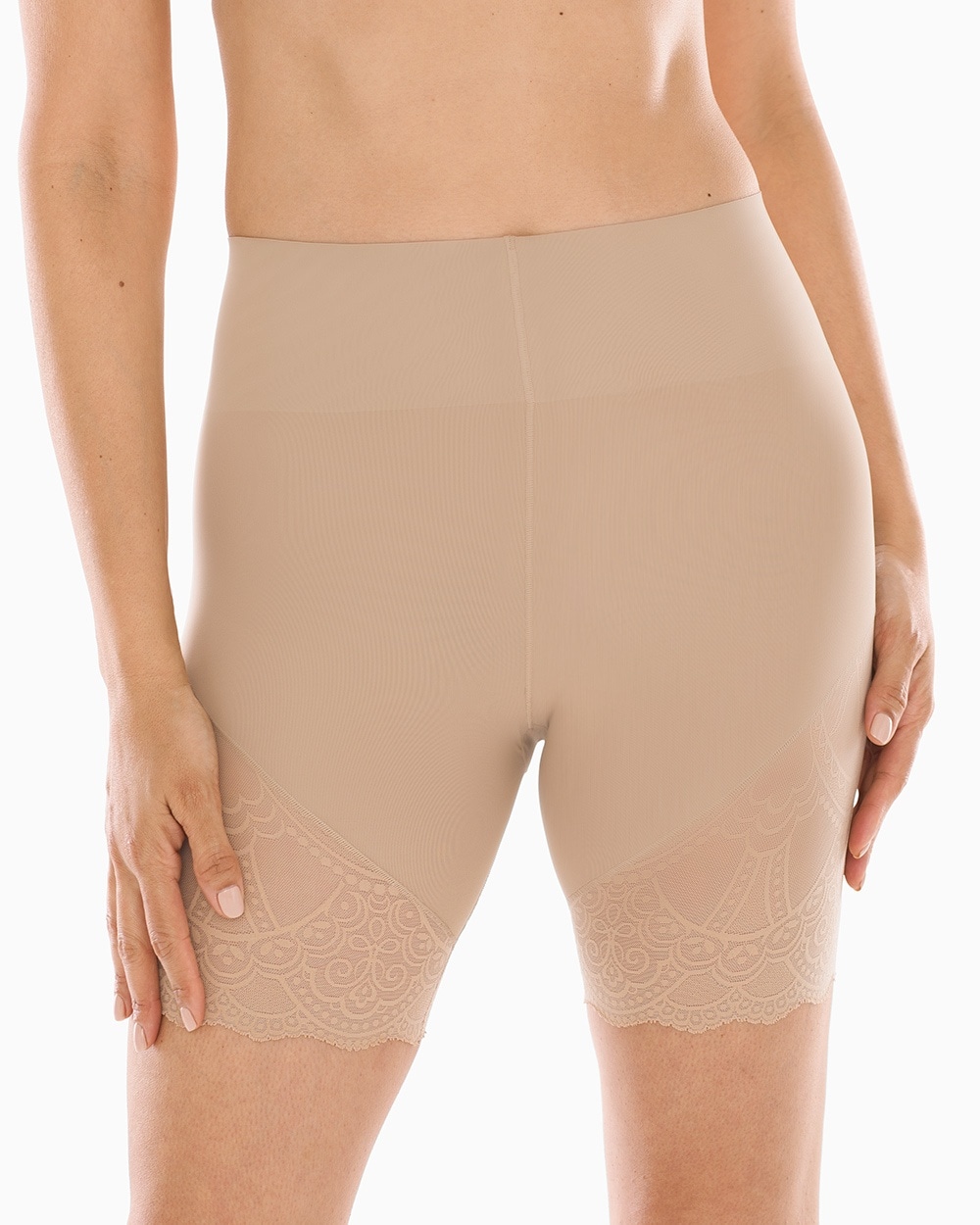Medium Shaping Shorts with Lace