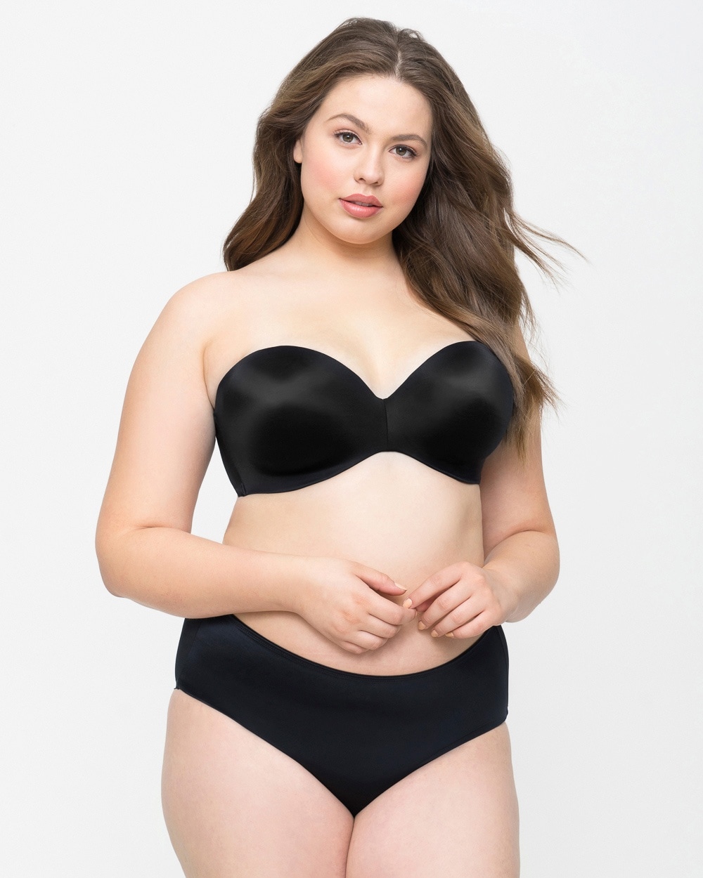 Curvy Couture Smooth Strapless Multiway Bra