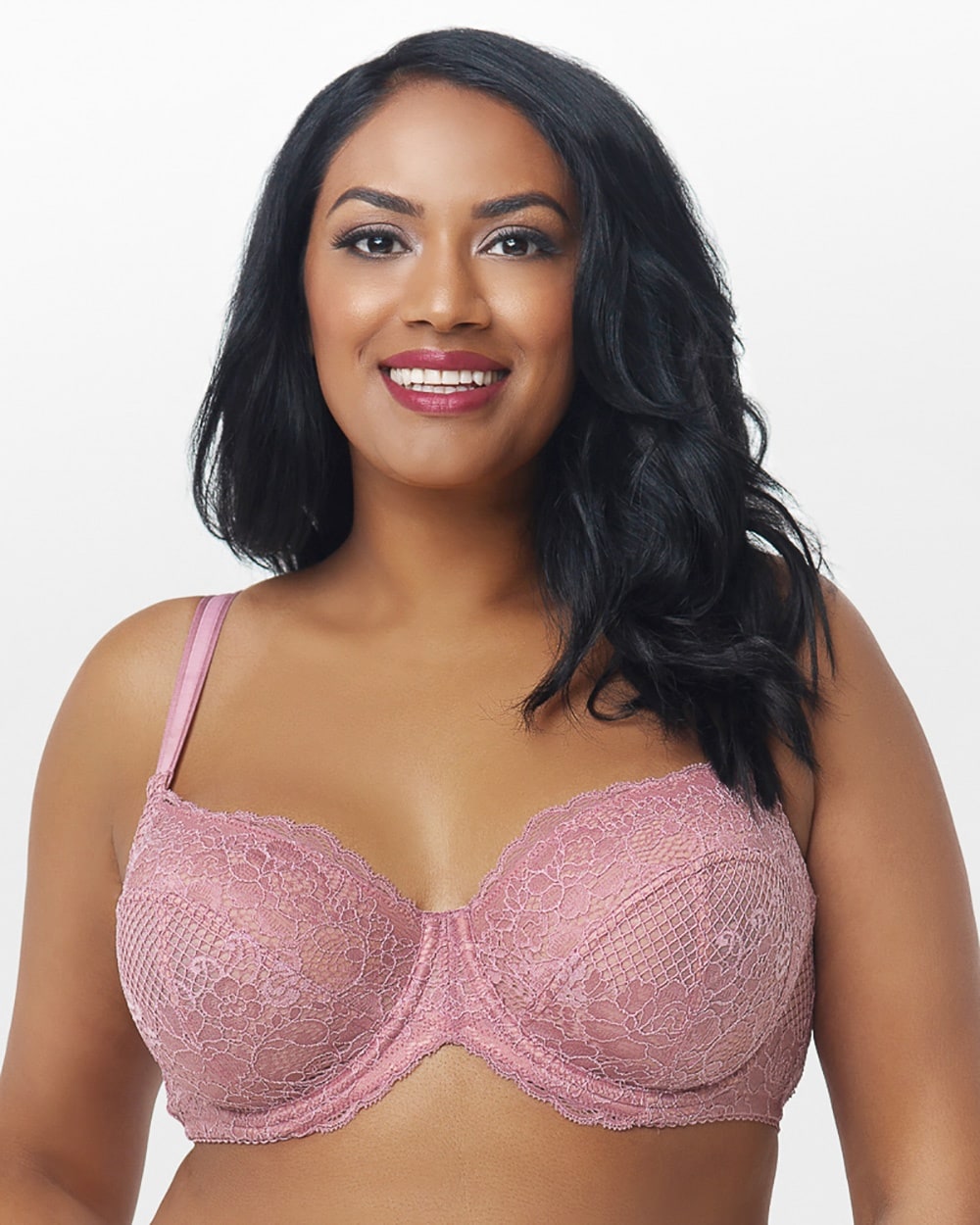 Curvy Couture Beautiful Bliss Lace Unlined Bra - Soma