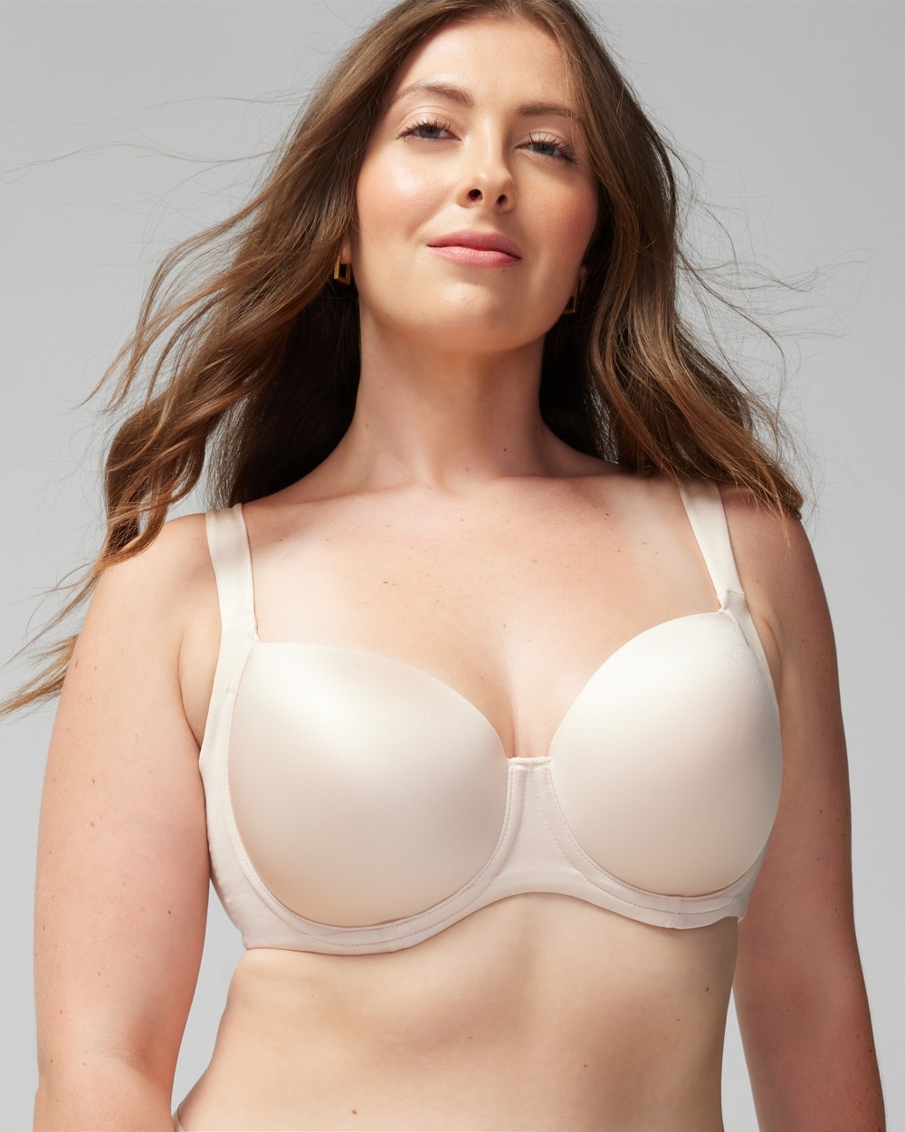 Soma Stunning Support Smooth Full Coverage Bra, Nude