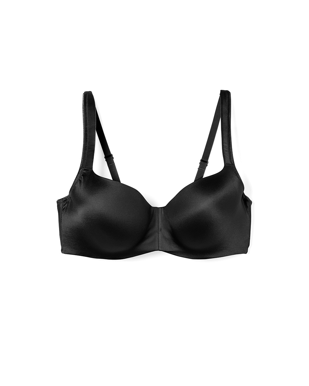 Soma Stunning Support Smooth Balconette Bra, Black