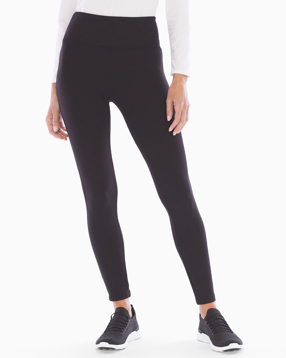 Black Fleece Lined Leggings