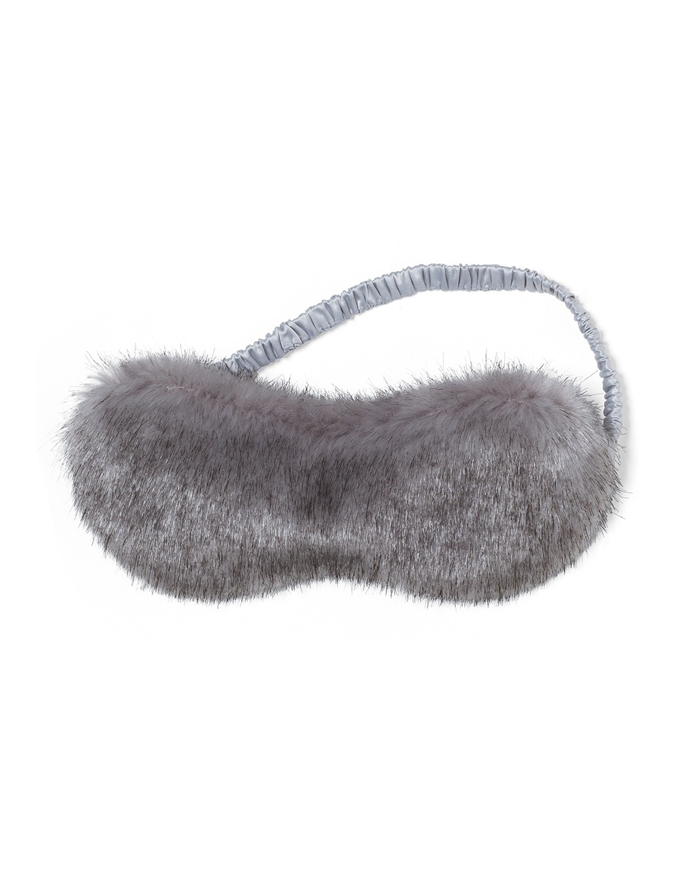 Faux Fur Eyemask Grey