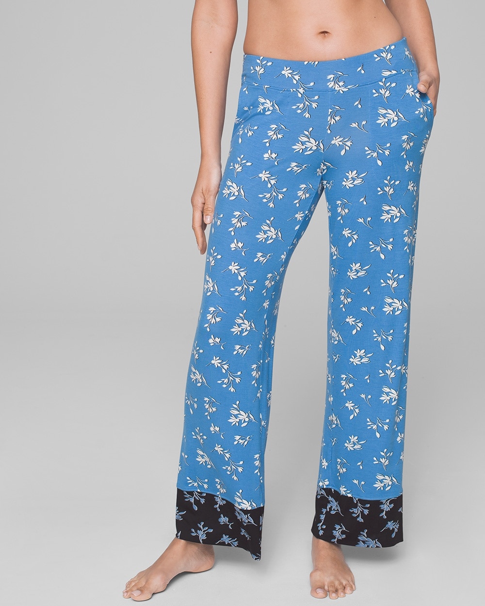 Cool Nights Pajama Pants with Contrast Band