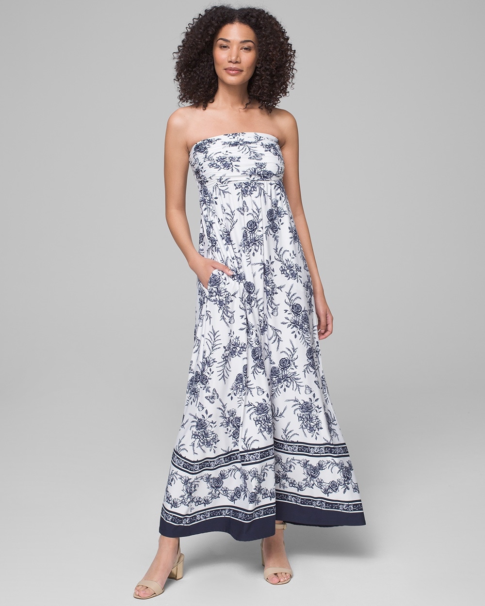 maxi dress with built in bra