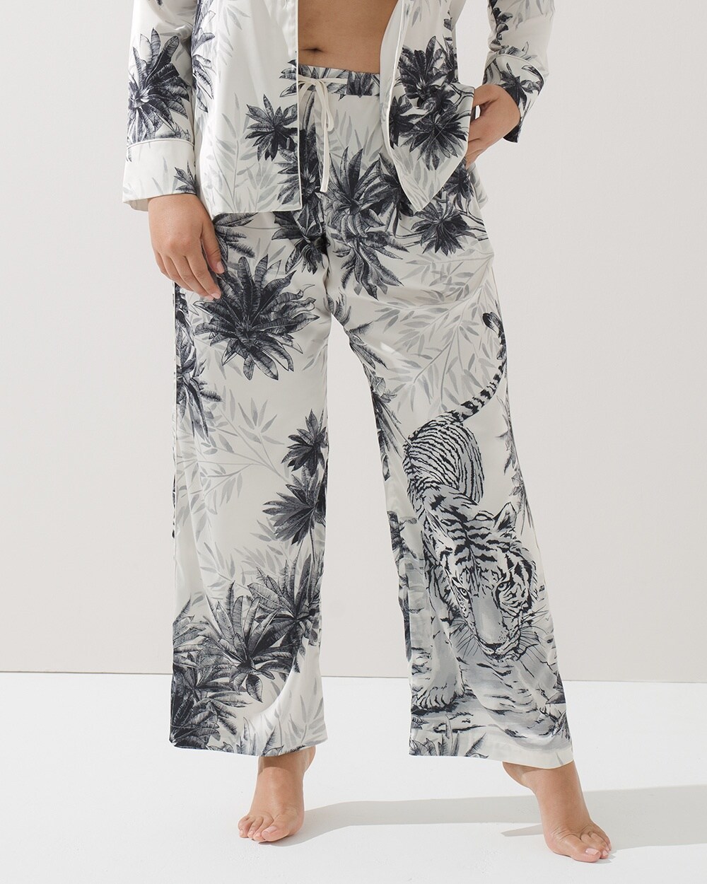 Sensual Satin Pajama Pants