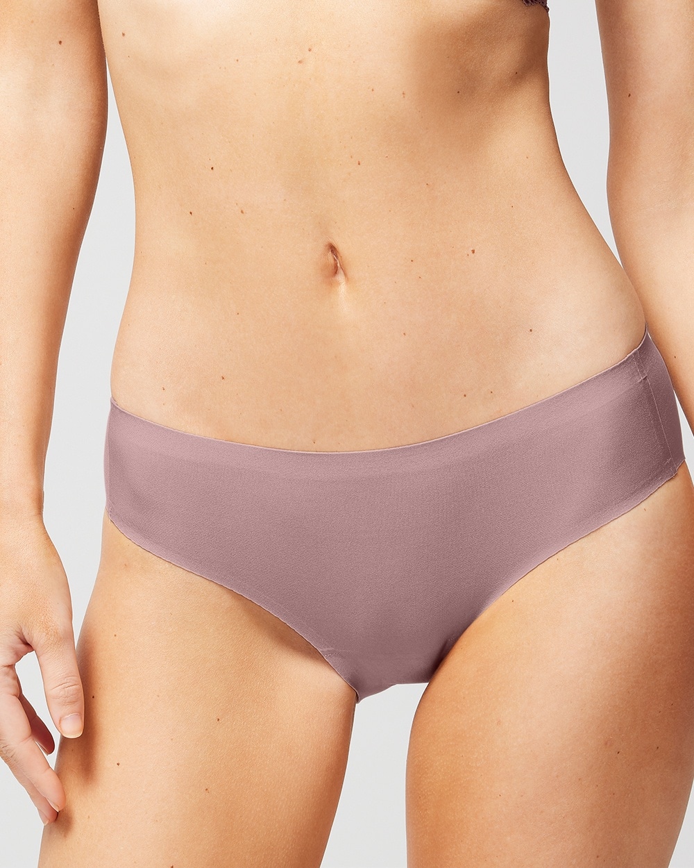 Soma Enbliss Soft Stretch Hipster, French Mauve