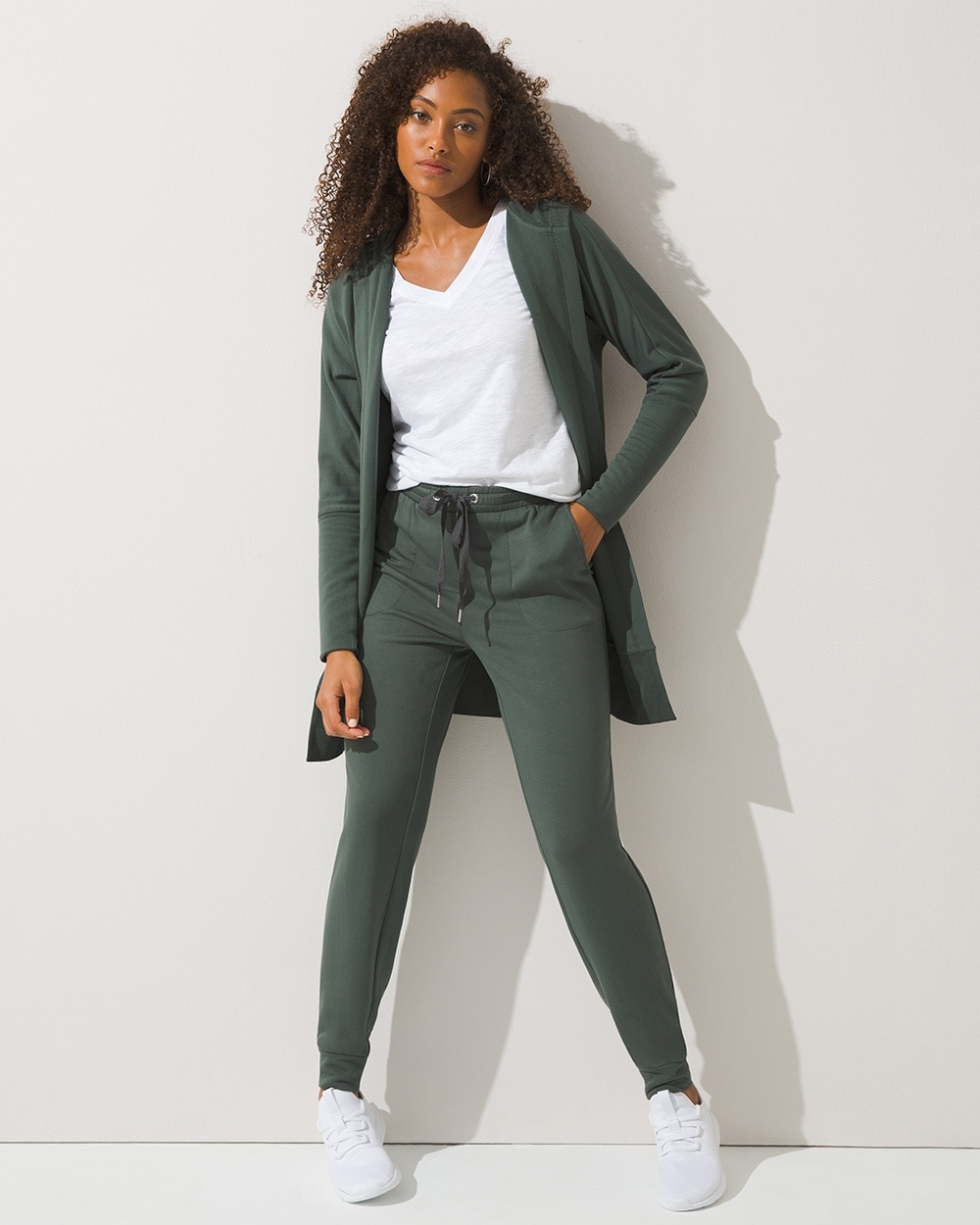 terry cloth jogger set