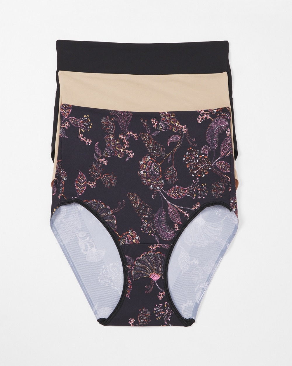 Vanishing Tummy High-Waist Brief Panty 3 Pack
