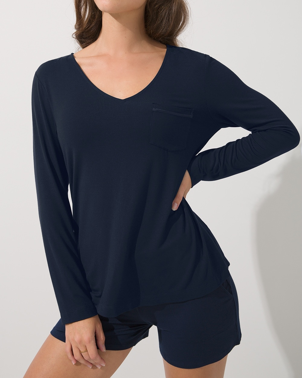 Cool Nights Long Sleeve Pajama Top